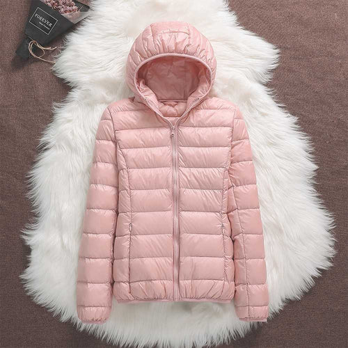 Drune | Gesteppte Damen Übergangsjacke mit Kapuze