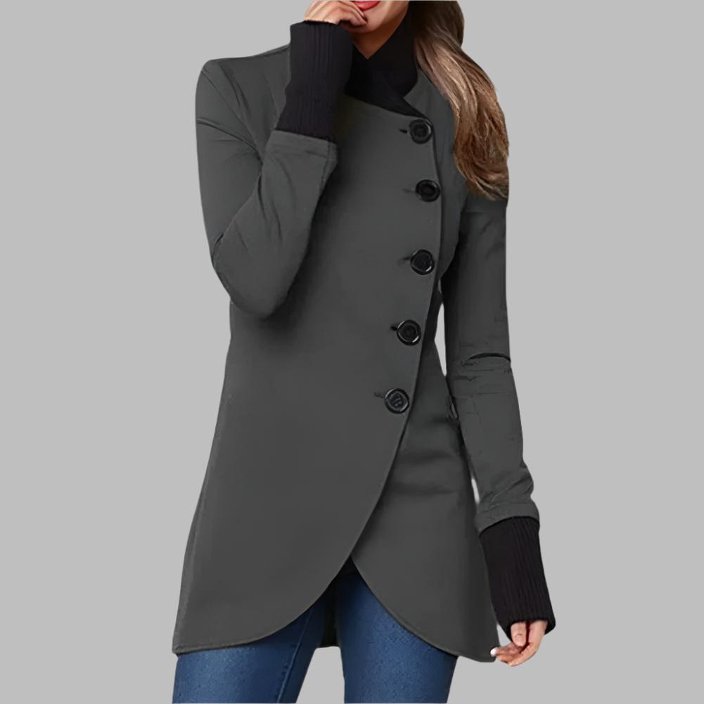 Drune | Stilvolle taillierte Jacke mit hohem Kragen