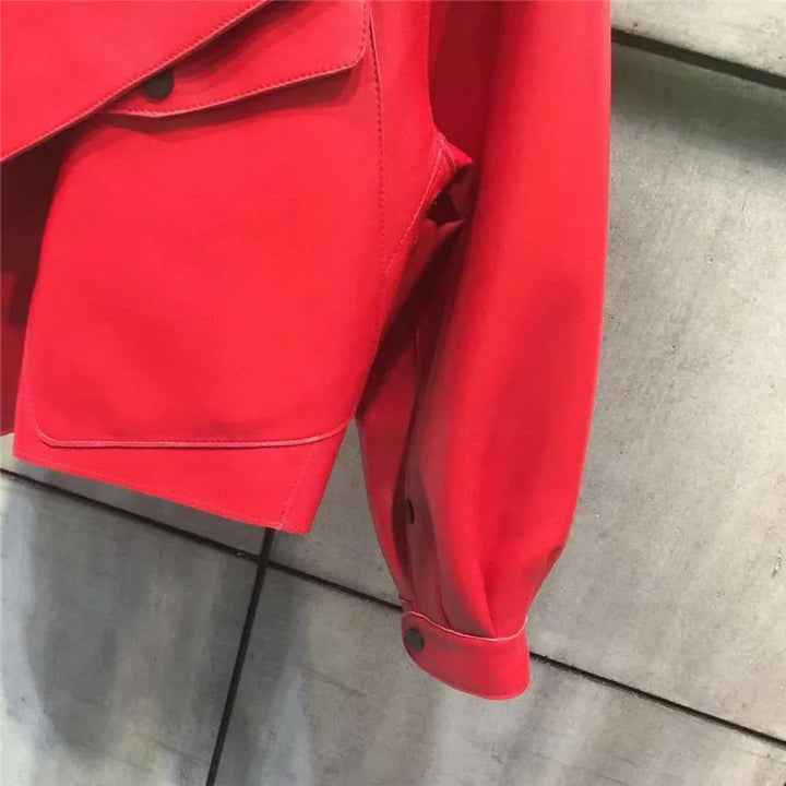 Drune | Retro Stilvolle Lederjacke