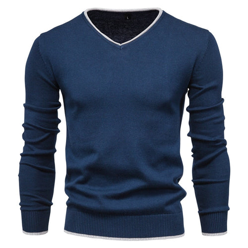 Drune | Slim Fit Pullover mit V-Ausschnitt