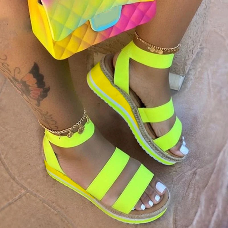 Strap Cross Frauen Sandalen Drune