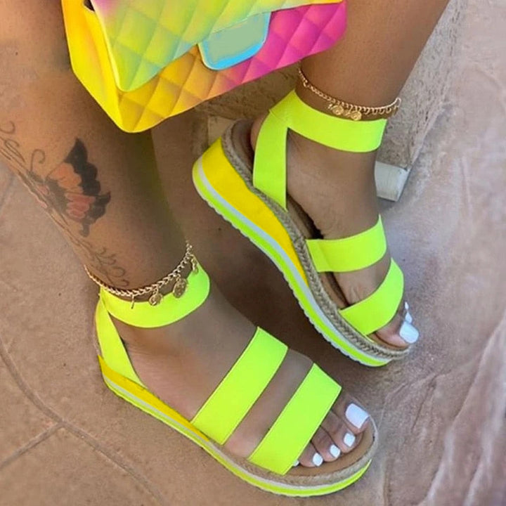 Strap Cross Frauen Sandalen Drune