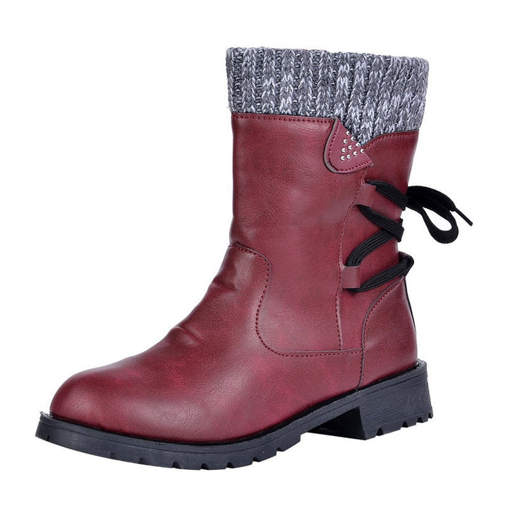 Drune | Grakosystiefel mit Retro-Metall und Schnallenverzierung