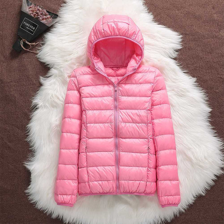 Drune | Gesteppte Damen Übergangsjacke mit Kapuze