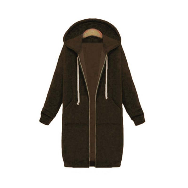Drune | Chic lange Sweatshirtjacke