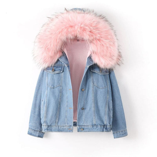 Drune | Damen Übergangsjacke mit Fell