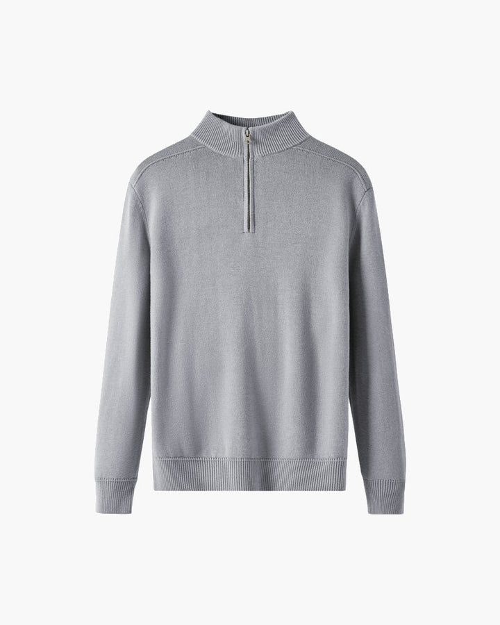 Drune | Pullover aus Merinowolle mit Reißverschluss