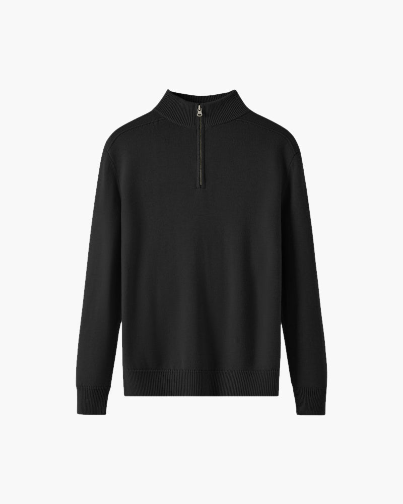 Drune | Pullover aus Merinowolle mit Reißverschluss