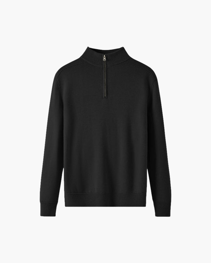 Drune | Pullover aus Merinowolle mit Reißverschluss