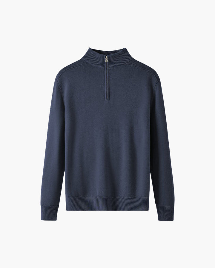 Drune | Pullover aus Merinowolle mit Reißverschluss