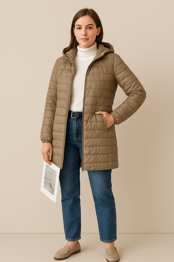 Drune | Eleganter Wintermantel mit Plüschfutter und Kapuze