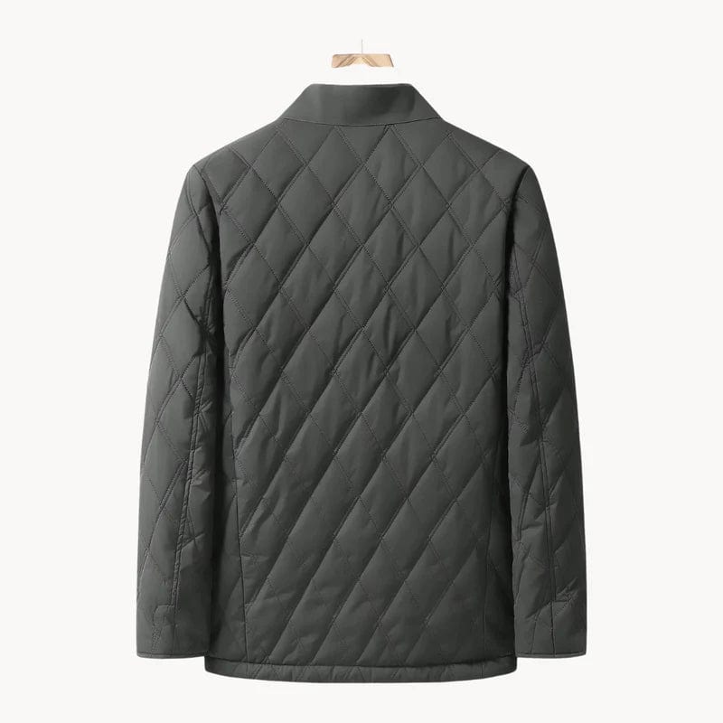 Drune | Herren Winter Steppjacke Mit Geradem Schnitt Und Knopfverschluss