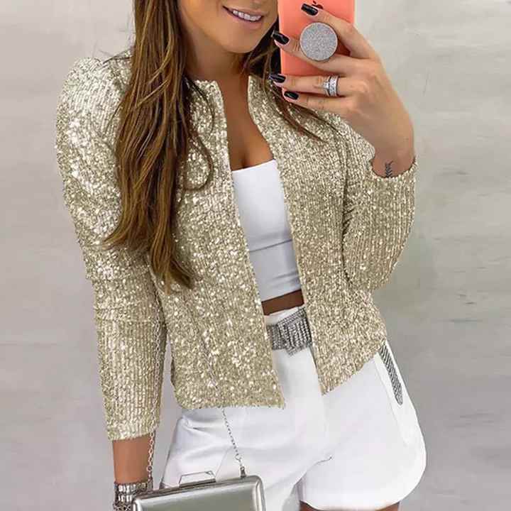 Drune | Glamour Pailletten Blazer
