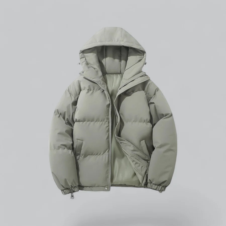 Drune | Warmer Kapuzen-Pufferjacke für Unisex Winterkomfort