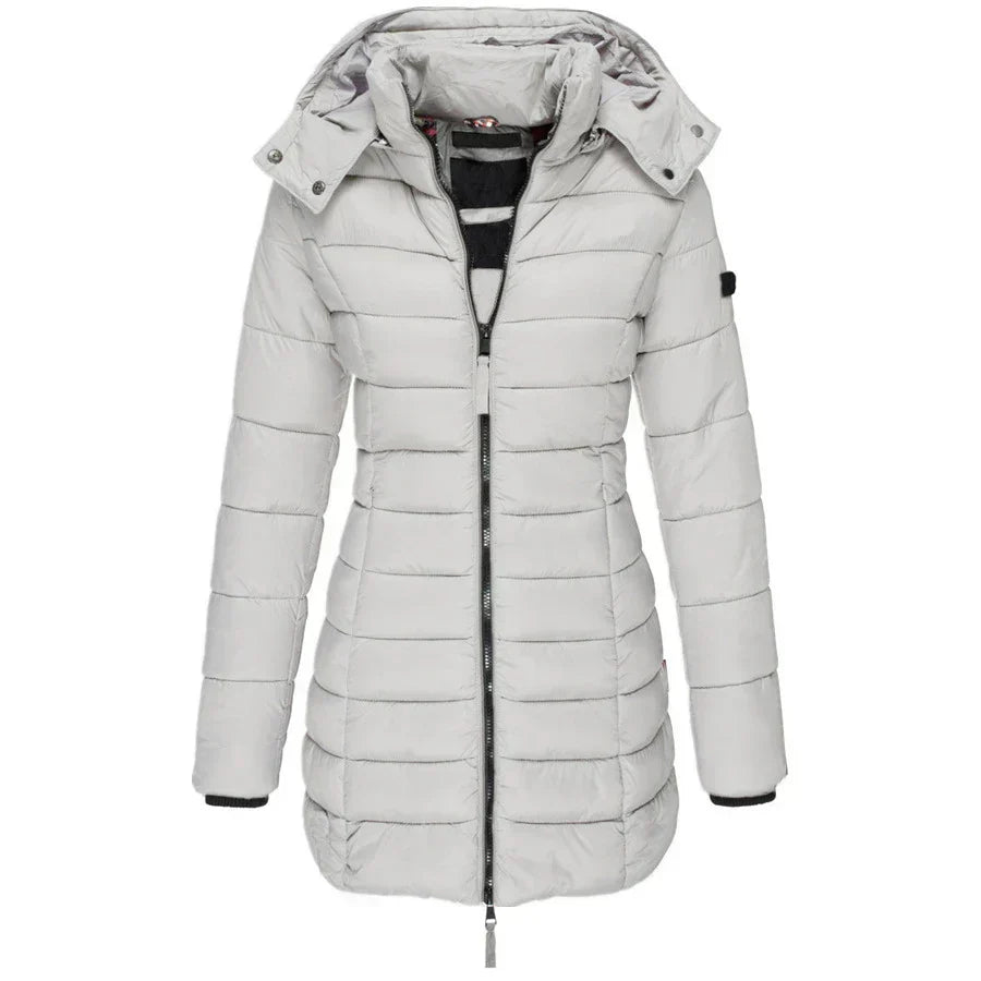 Drune | Wattierte Winterjacke mit Kapuze