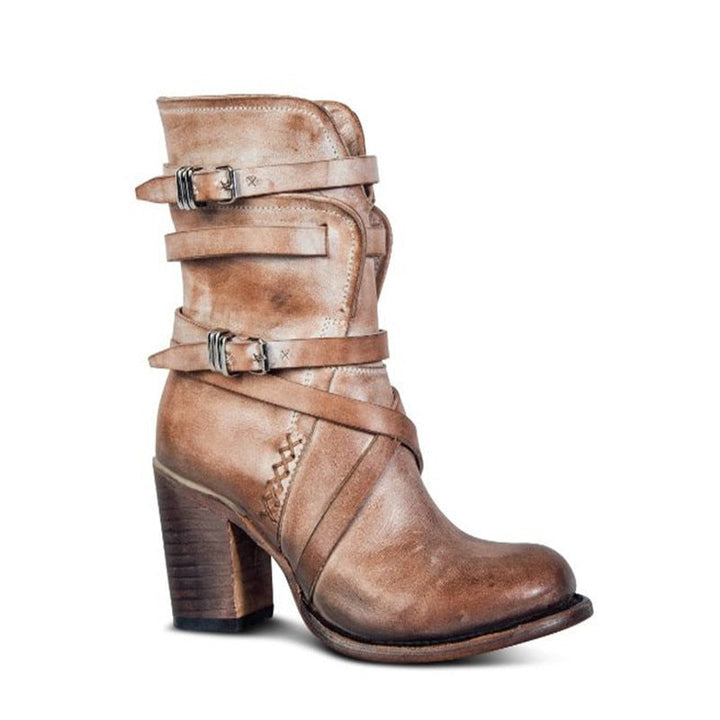 Drune - Damen Lederstiefel