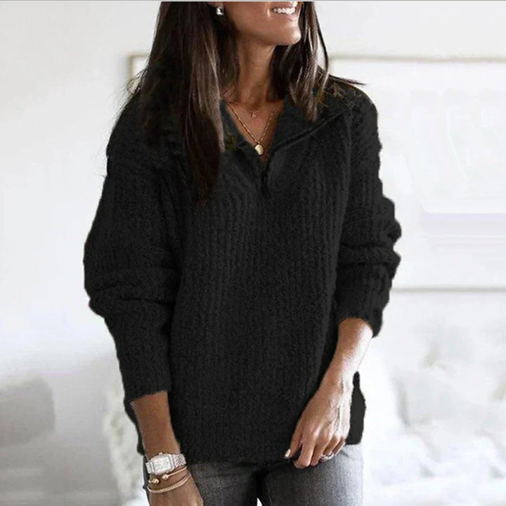 Drune | Reißverschluss-Pullover für Damen