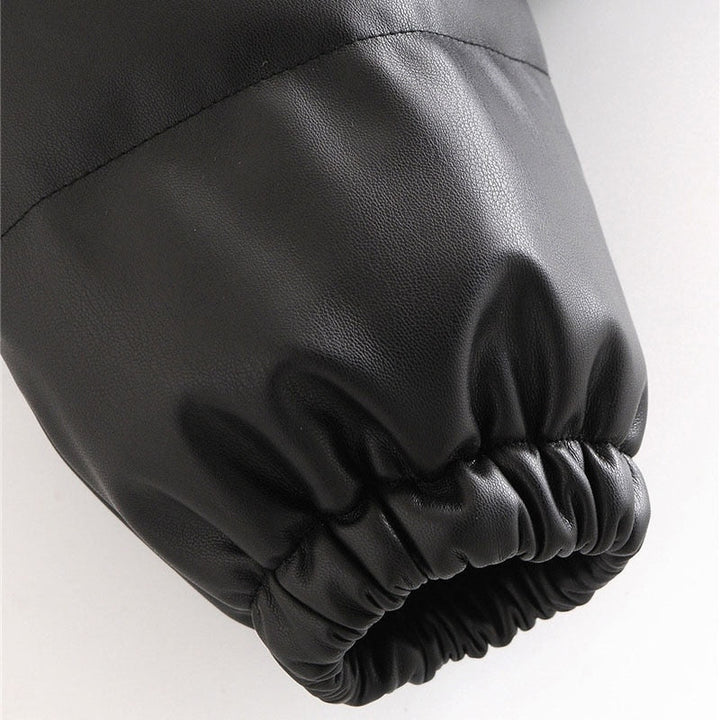 Drune | Winterjacke aus Leder für Damen