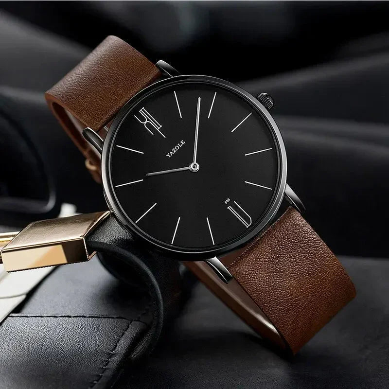 Drune - Herrenarmbanduhr im Antikstil, klassisch und stilvoll