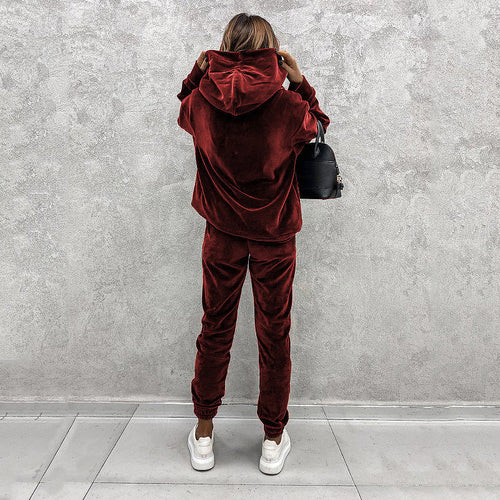 Drune | Trainingsanzug Aus Samt Schick