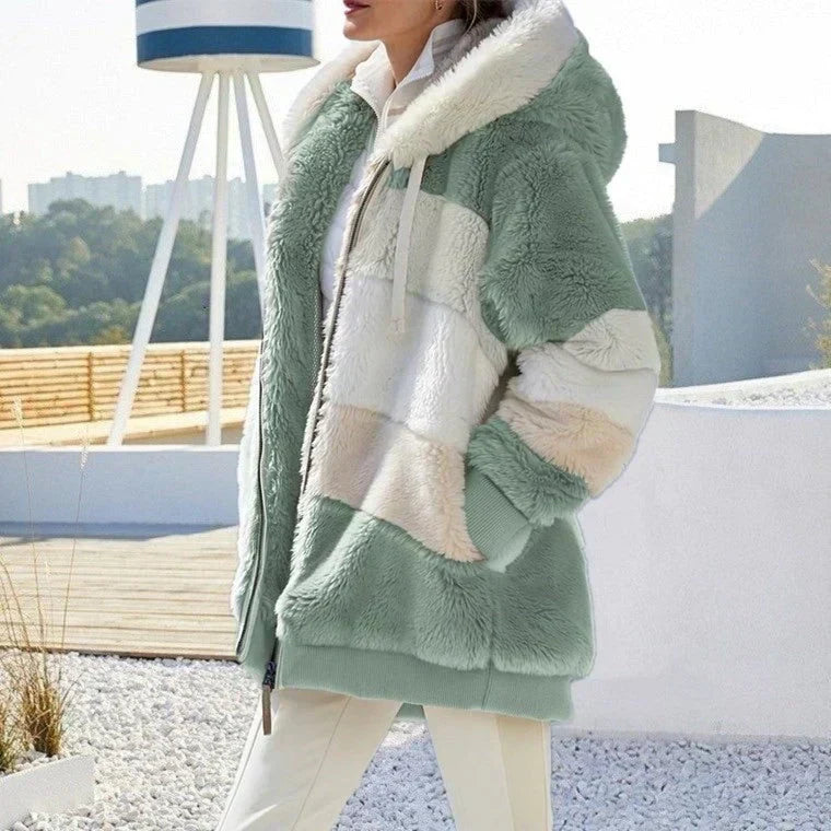 Drune | warmer und eleganter pelzmantel für damen