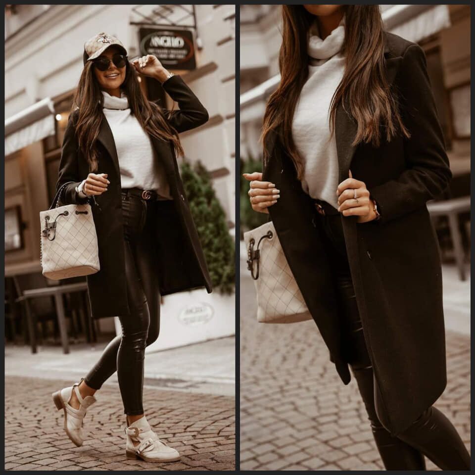 Drune | Lange Brownjacket für Frauen