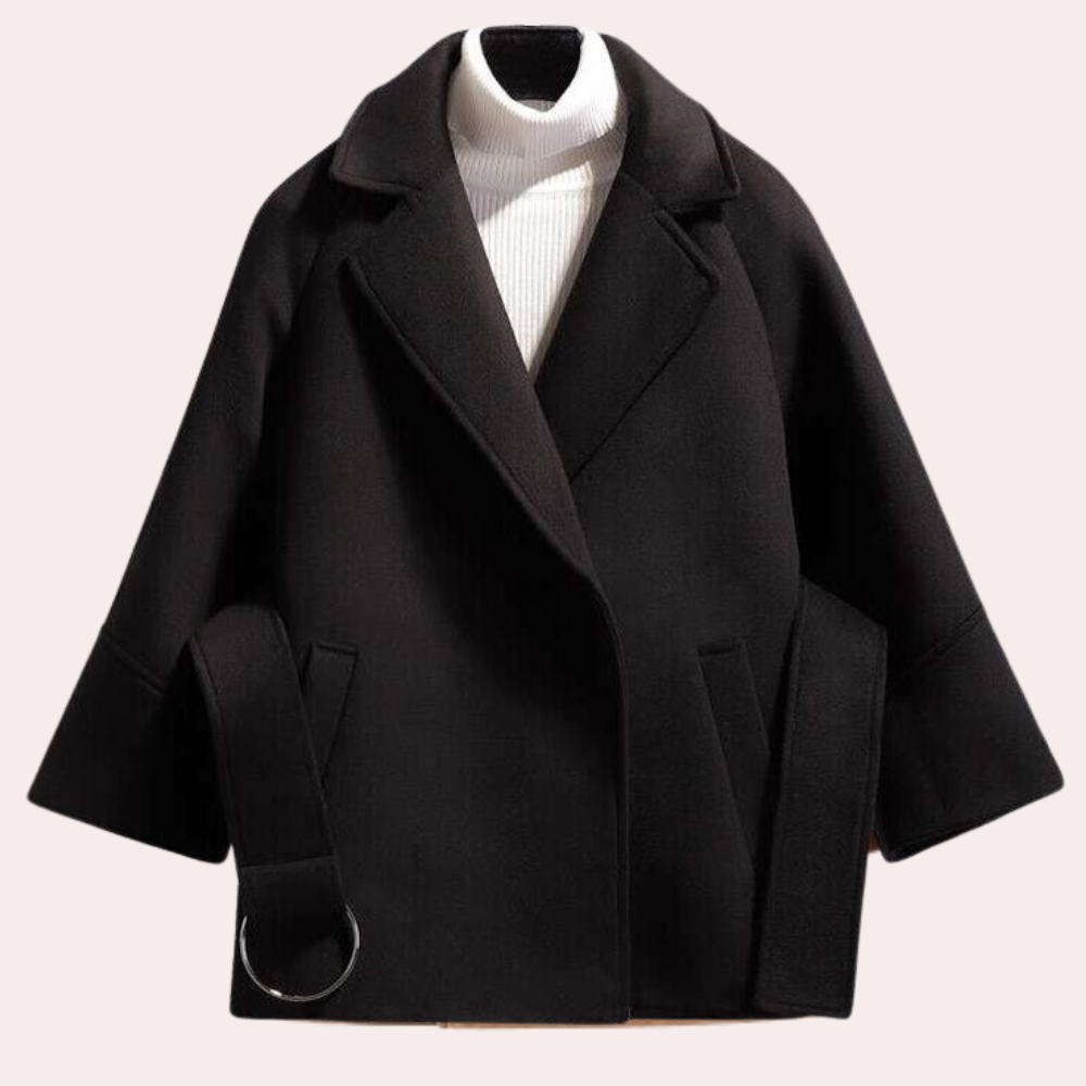 Drune | Sophisticated Herbstgürtelmantel für Damen