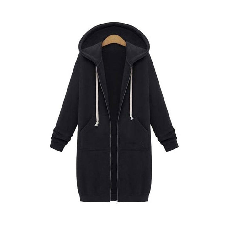Drune | Chic lange Sweatshirtjacke
