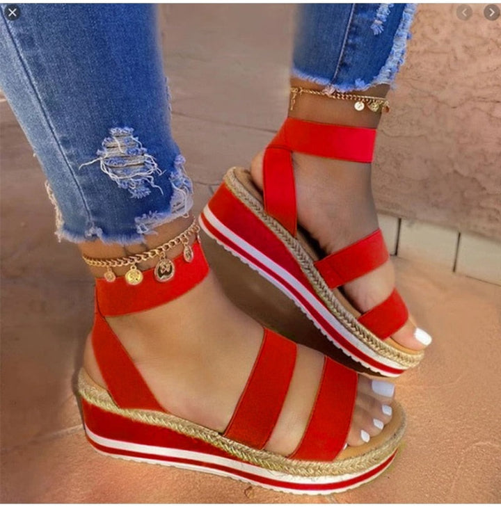 Strap Cross Frauen Sandalen Drune