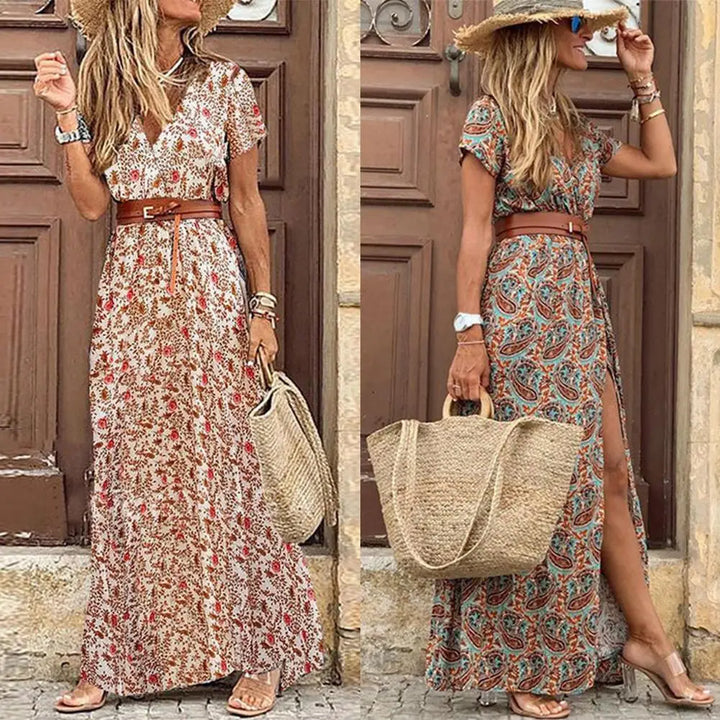 Drune | Kleid mit Paisley-Druck