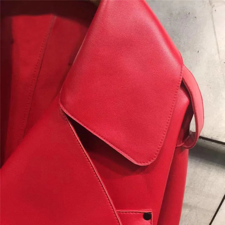 Drune | Retro Stilvolle Lederjacke