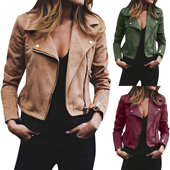 Drune - Damen Bikerjacke für einen eleganten Winterstil