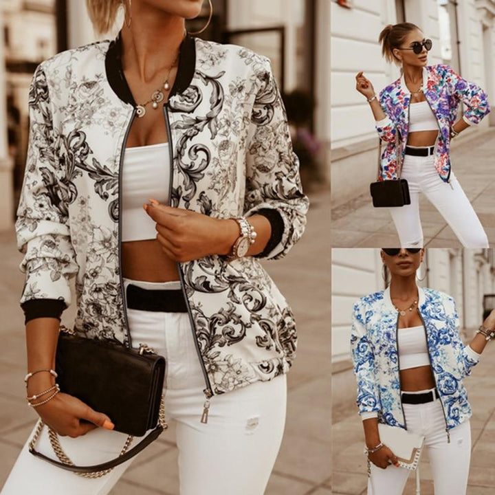 Drune | Leichte Blumenjacke
