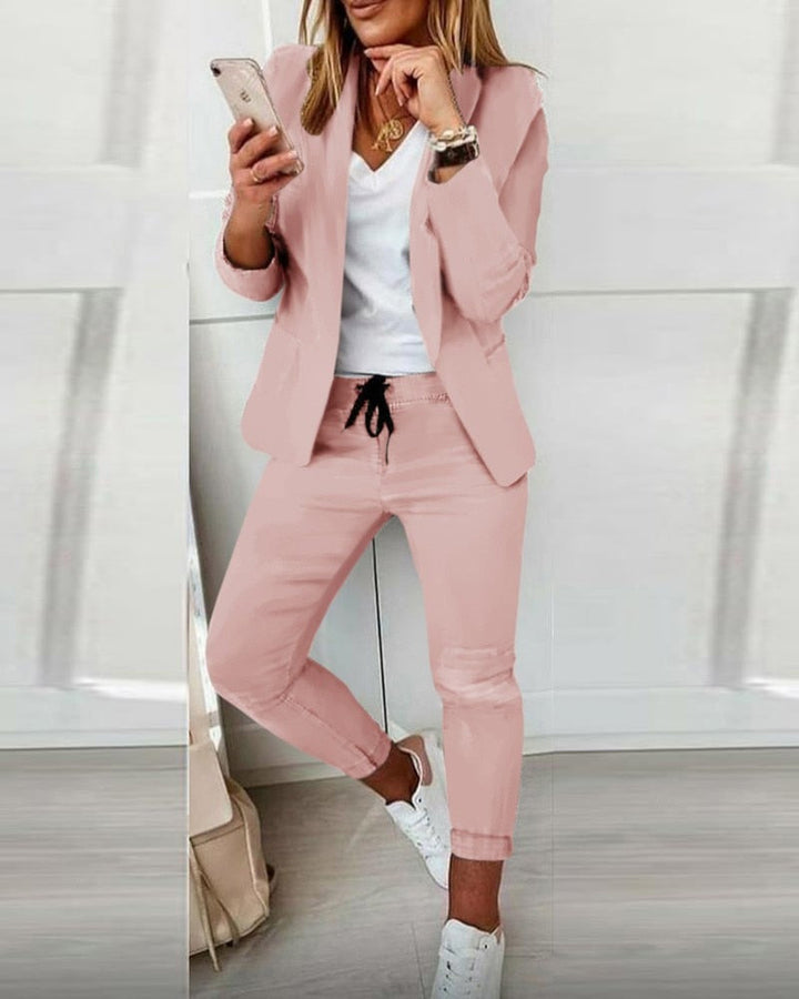 Drune | Elegantes Blazer-Set [Blazer+Hose]