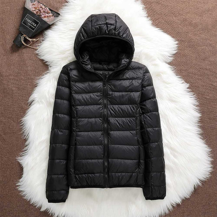 Drune | Gesteppte Damen Übergangsjacke mit Kapuze