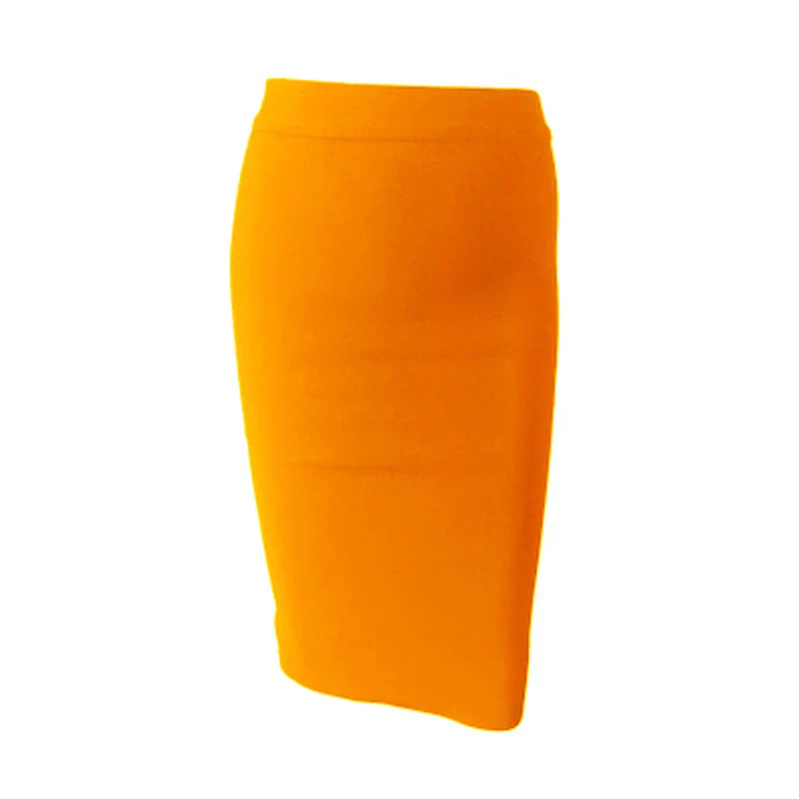 Drune | Großhandel Frauen Sommer Mode Sexy Schwarz Blau Orange Rot Beige Bandage Rock Designer A-Linie Bleistiftrock Faldas 60Cm