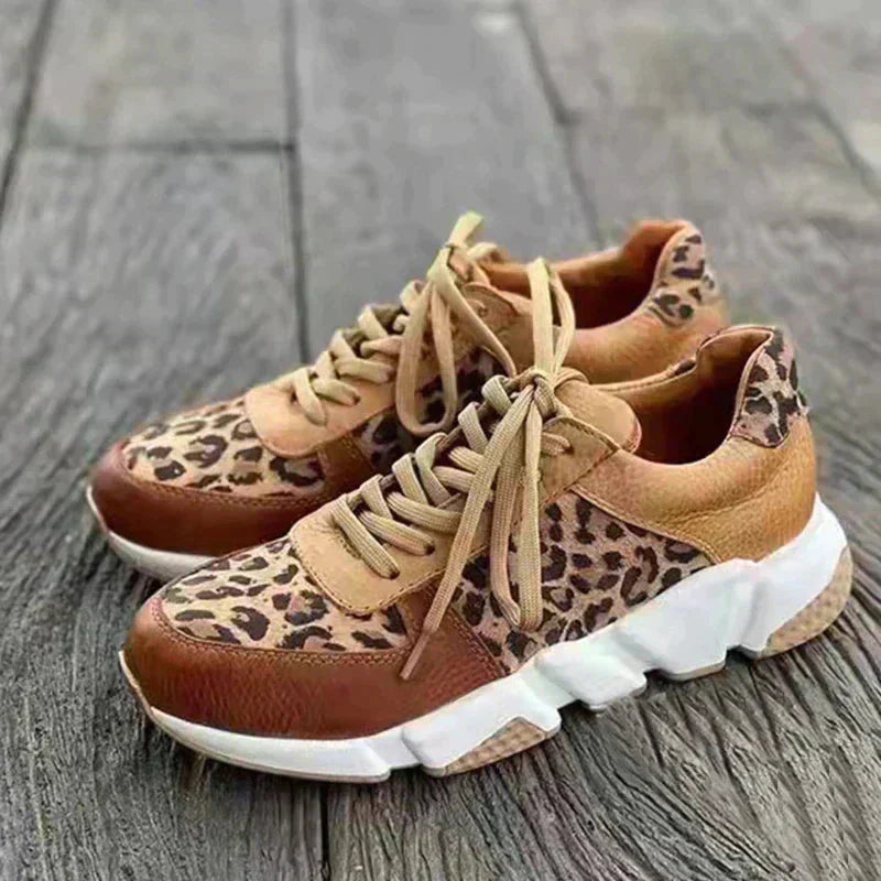 Drune | Bequeme Leoparden Sneakers