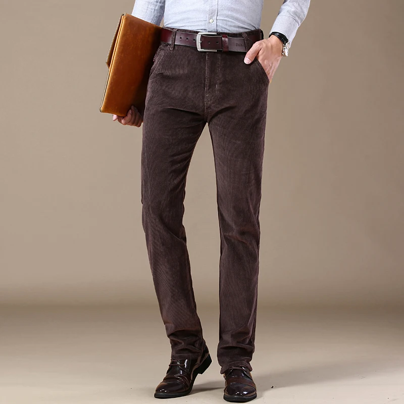 Drune | Kordhose mit geradem Schnitt für Herren