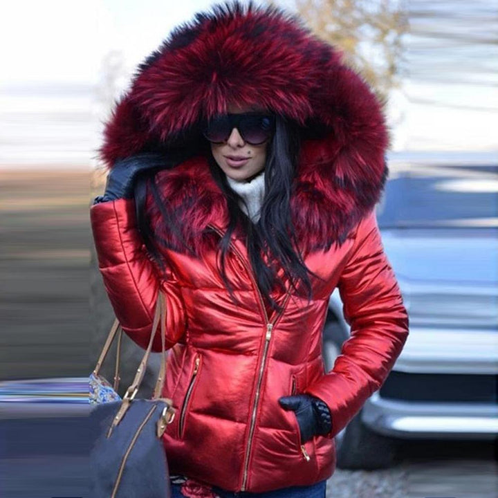 Drune | Winterjacke Daunenjacke mit warmer Kapuze