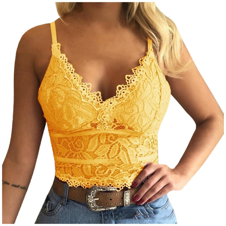 Drune | Verführerisches Spitzen Bralette Crop Top