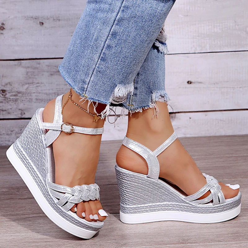 Drune | Better Off That Way Wedges Sandalen