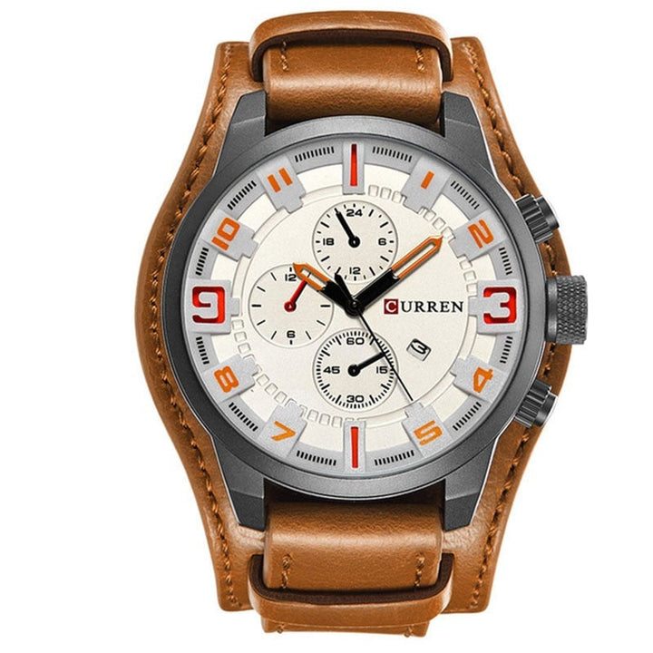 Drune | Luxe Navigator Uhr Lederband