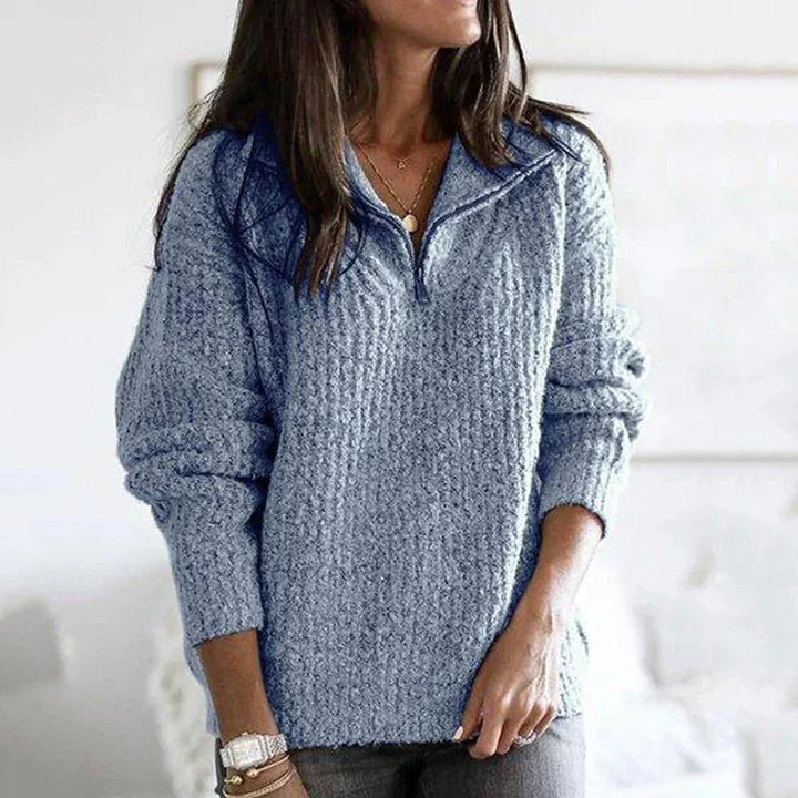 Drune | Reißverschluss-Pullover für Damen