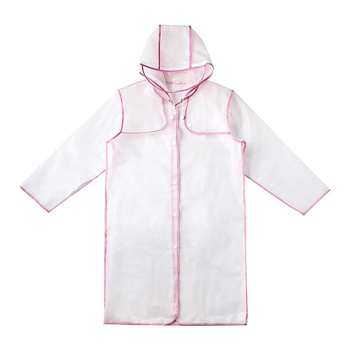 Drune | Transparenter Regenmantel für Damen