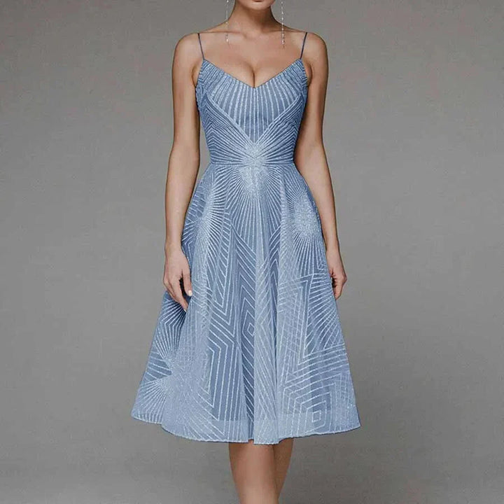 Drune | Elegantes Midi Kleid Für Anlässe Tagsüber Und Abends