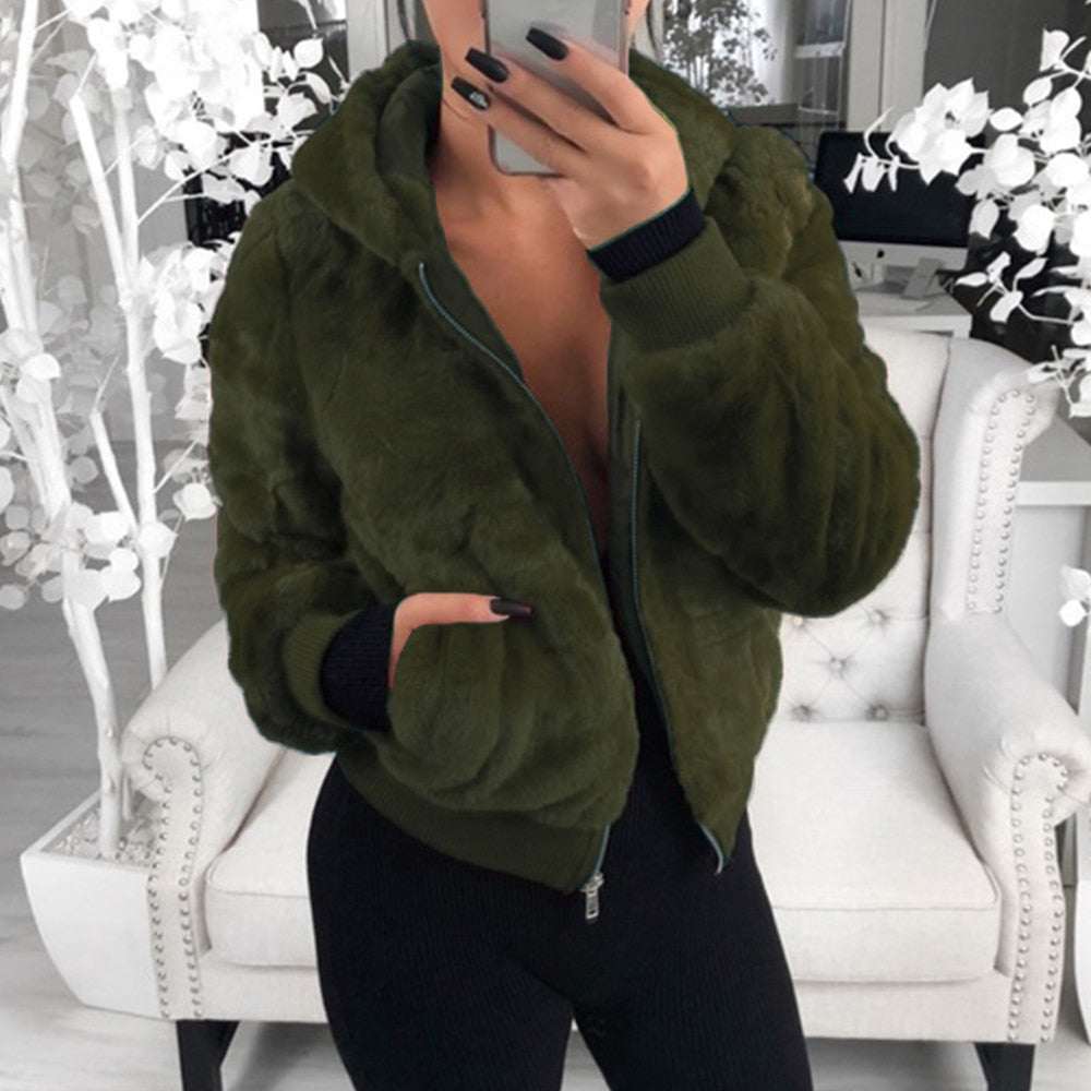Drune | Weiche Strickjacke mit Kapuze
