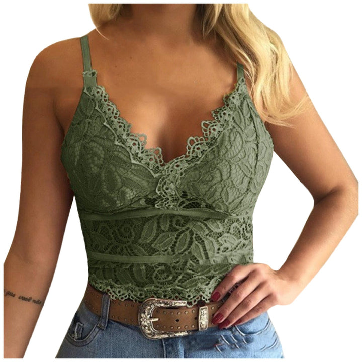 Drune | Verführerisches Spitzen Bralette Crop Top