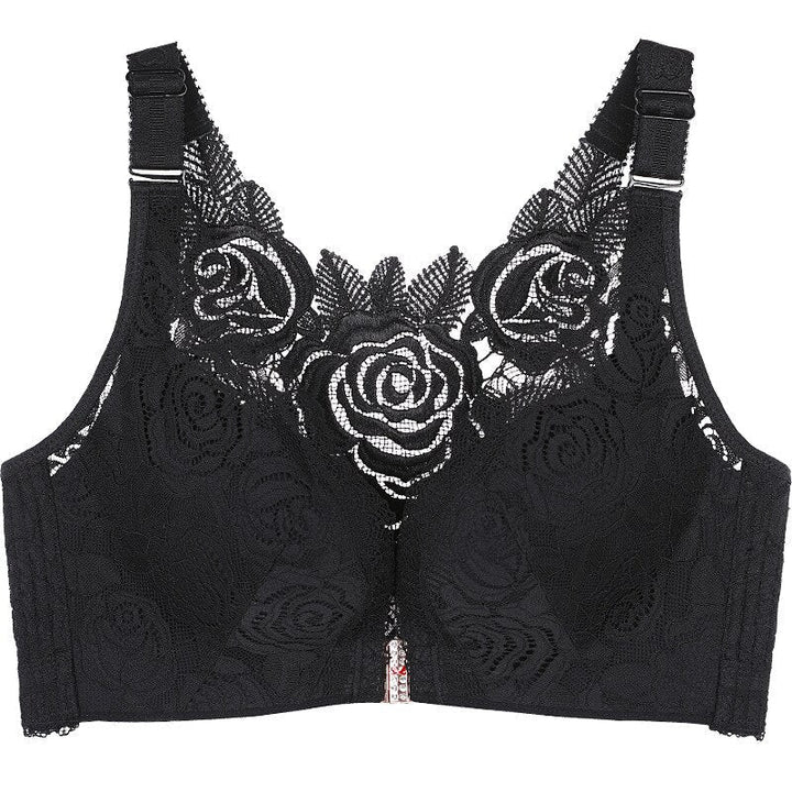Drune | Drahtloser Push up Bh Mit Frontverschluss