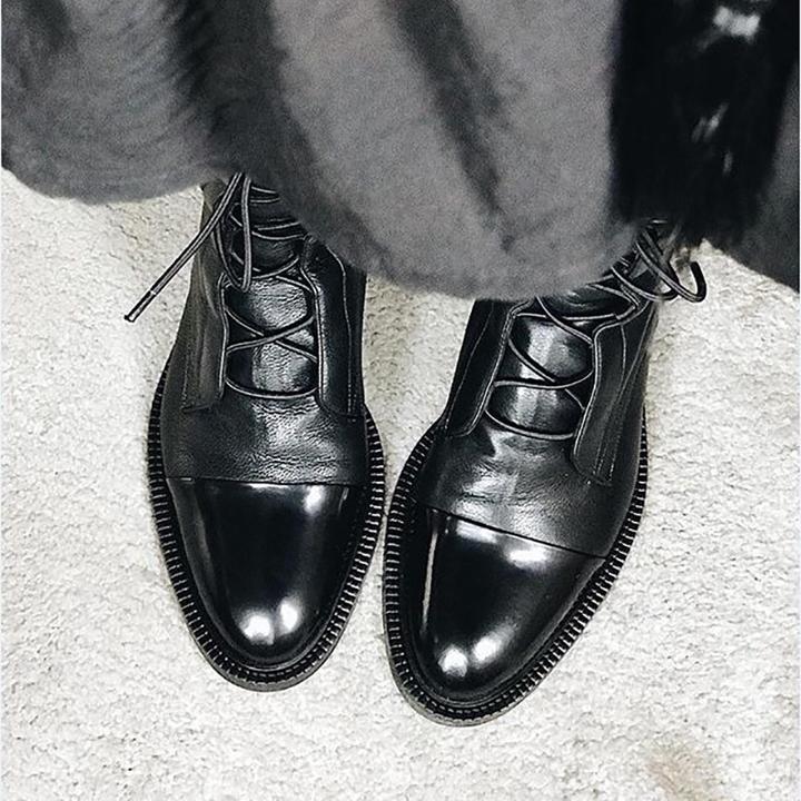 Drune | klassische vintage-stiefel mit absatz für damen - hochwertig, stylish, warm & bequem