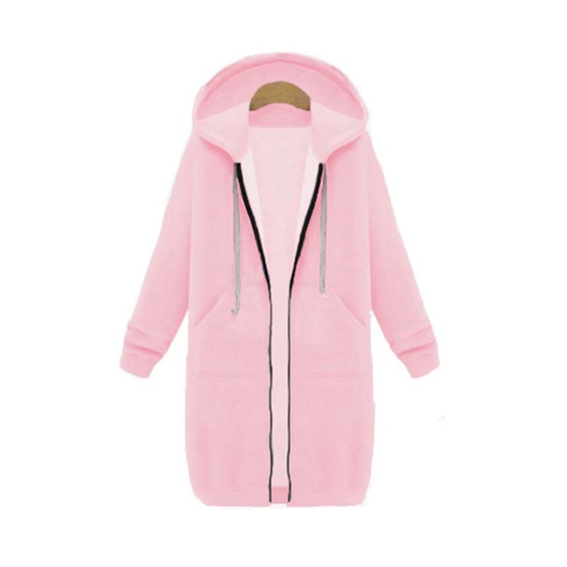 Drune | Chic lange Sweatshirtjacke